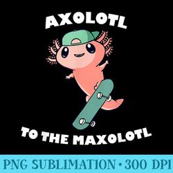 cute axolotl lover maxolotl - transparent png download