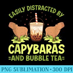 capybara capyboba rodent bubble tea - png download source