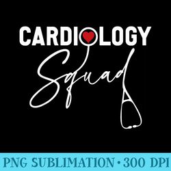 cardiology squad graphic cardiology nurse - png graphic download
