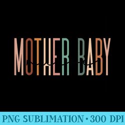 mother baby nurse postpartum mom baby nursing graduation - transparent png design
