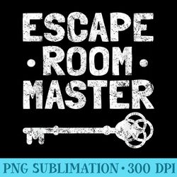 escape room t distressed vintage style - download png artwork