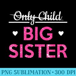 big sister only child crossed out - png image file download