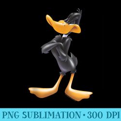 looney tunes daffy duck airbrushed - high resolution png clipart