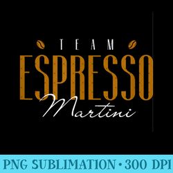team espresso martini coffee cocktail cafe drink bar club - printable png images