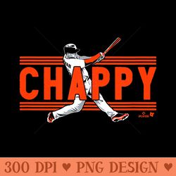matt chapman - chappy - san francisco baseball - printable png graphics