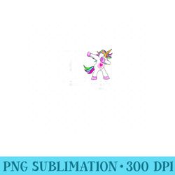 Pediatric Nurse Funny Dabbing Unicorn Medical - Digital PNG Artwork