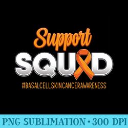 support squad basal cell skin cancer awareness for men - download transparent design
