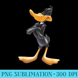 looney tunes daffy duck airbrushed - high resolution png design
