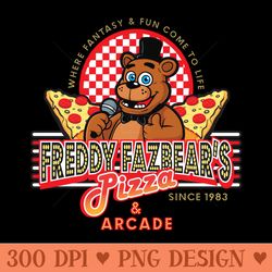 freddy fazbears pizza since 1983 lts - png download transparent background
