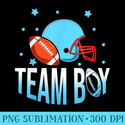 touchdowns or tutus gender reveal baby party announcement - mug sublimation png