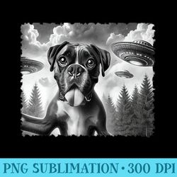 cute dog boxer selfie ufos lovely dog animal pet breed raglan baseball - sublimation templates png