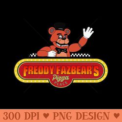 freddy fazbears pizza place - high quality png files