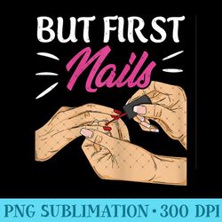 Womens Nail Polish Design for a Manicurist - PNG Art Files