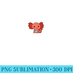 funny axolotl lover gamesalotl gaming axolotl - png prints
