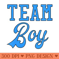 s team gender reveal baby shower party - png download