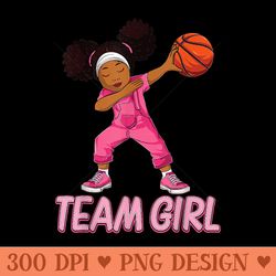 baby announcement party basketball team girl gender reveal - printable png images