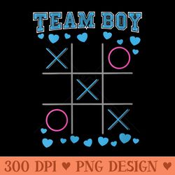 s cute gender reveal baby shower party team men - transparent png clipart