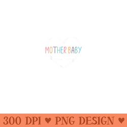 mother baby nurse postpartum mom baby nursing graduation - exclusive png designs