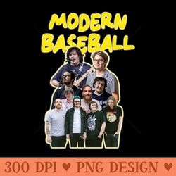 modern baseball - png design files