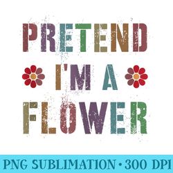 funny pretend im a flower colorful balloon rainbow star - png design files