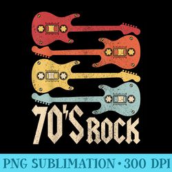 70s rock band guitar cassette tape 1970s vintage 70s - printable png images
