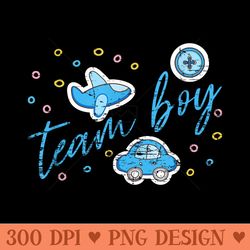 team baby shower gender announcement gender reveal - high quality png files