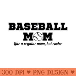 baseball mom graphic - png graphics