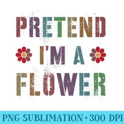 funny pretend im a flower colorful balloon rainbow star premium - png graphics