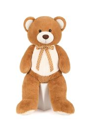 47 Big Teddy Bear Giant Stuffed Animal Plush Soft Toy ,Dark-Brown