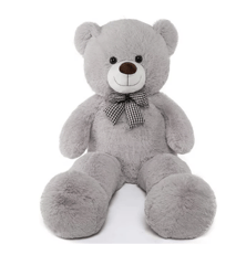 Giant Teddy Bear 47 Large Stuffed Animals Plush Toy ,,Gray