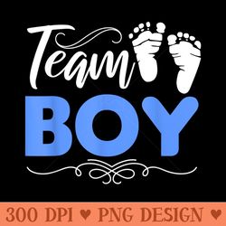 gender reveal baby shower team baby party its a - clipart png