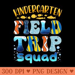 fish aquarium kindergarten field trip squad teacher student - unique png artwork