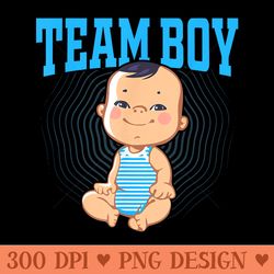 gender announcement team baby party reveal pregnant - vector png clipart