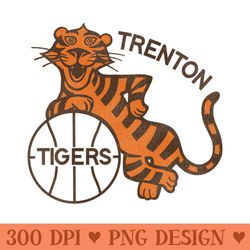 defunct trenton tigers basketball team - png download