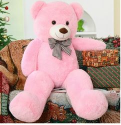 Giant Teddy Bear 55" Large Stuffed Animals Plush Toy , Pink