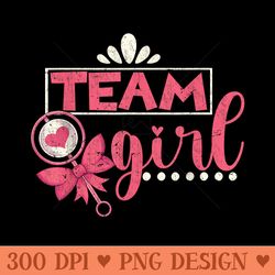 team girl gender reveal party baby party gender reveal - png image download