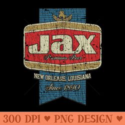 jax beer new orleans - ready to print png designs