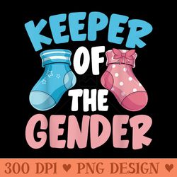 baby party keeper of the gender baby shower gender reveal - png clipart download