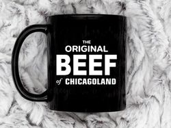 the original beef the bear coffee mug, 11 oz ceramic mug