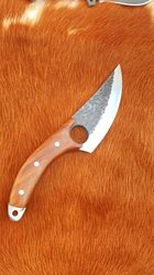 Handmade meat cleaver knife with leather sheath, Thewizcrafts knife,Crafted Culinary Masterpiece:Handmade Meat Cleaver