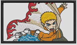 Naruto5 Embroidery, Machine Embroidered Digital Design Files, Embroidery File, Ten Embroidery