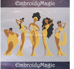 Muses Embroidery Design