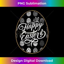 Happy Easter Funny Golden Easter Egg Design Easter - Eco-Friendly Sublimation PNG Download - Infuse Everyday with a Cele