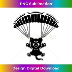Skydiver Cat Skydiving Cat - Urban Sublimation PNG Design - Customize with Flair