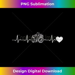 photography photograph heartbeat heart camera photographer - minimalist sublimation digital file - striking & memorable