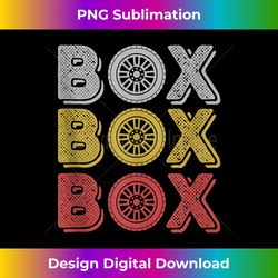 vintage retro box box box formula racing - urban sublimation png design - tailor-made for sublimation craftsmanship