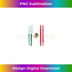 mexico usa flag shirt 4th of july american mexican flag - creative sublimation png download