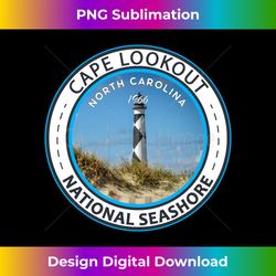 Cape Lookout National Seashore North Carolina Vintage Long Sleeve - Instant Sublimation Digital Download