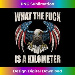 wtf what the fuck is a kilometer george washington july 4th tank top - png transparent sublimation design