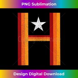 Houston Texas Houston Strong Vintage Stripes Tank Top 1 - Signature Sublimation PNG File